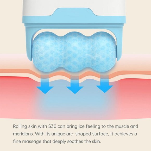 Anti-aging Skin Care Dual Ice Roller For Face Tighten Ice Face Roller - Picture 3 of 10